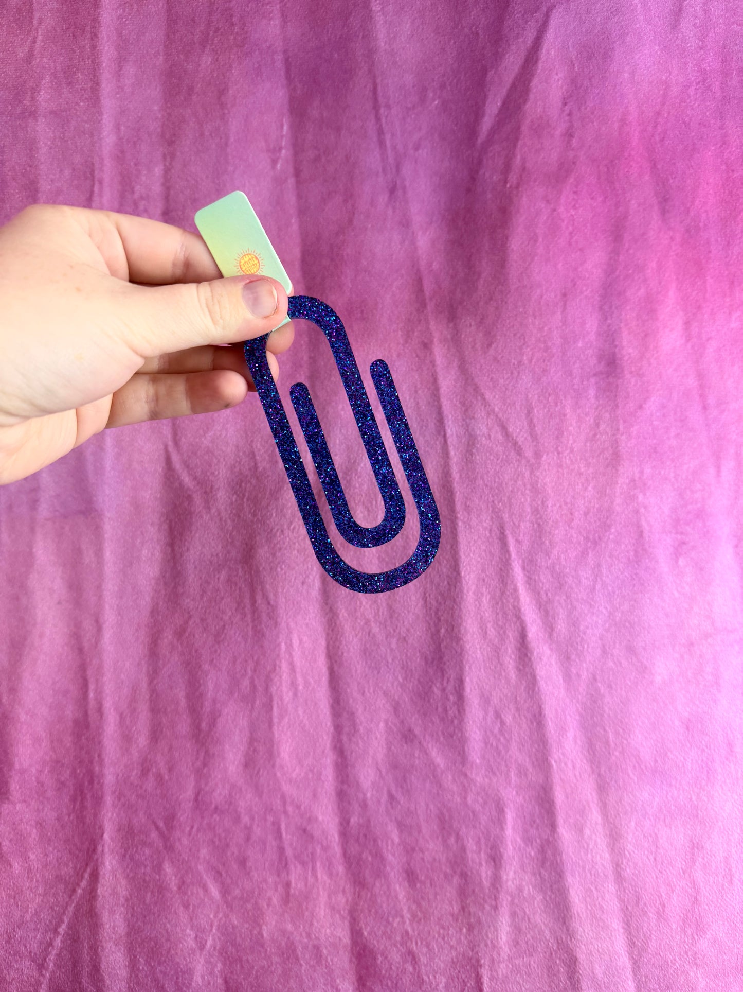 Colorful Jumbo Paperclips