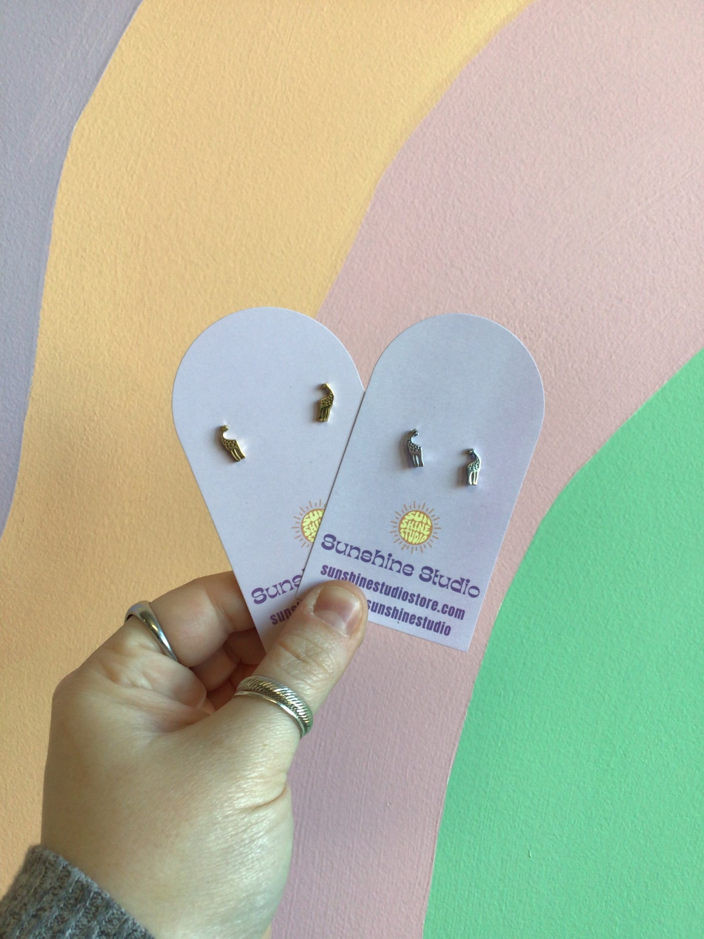 Tiny Bending Giraffe