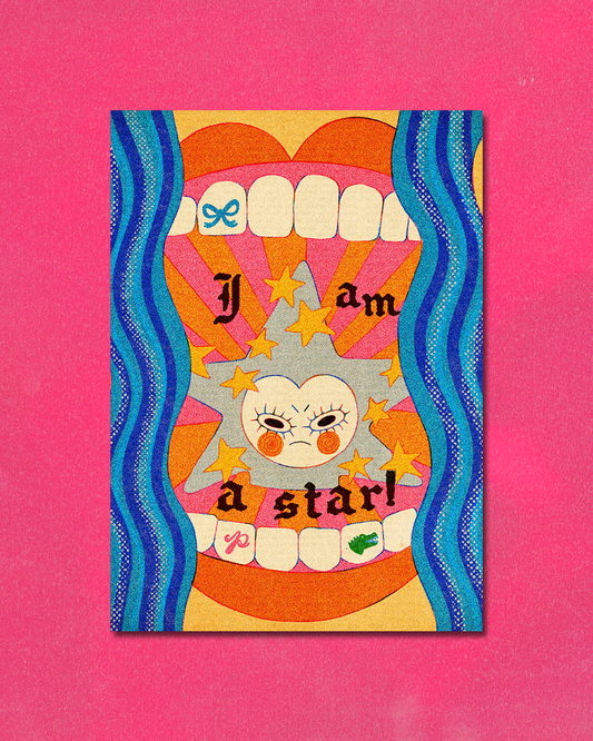 I'm A Star Art Print