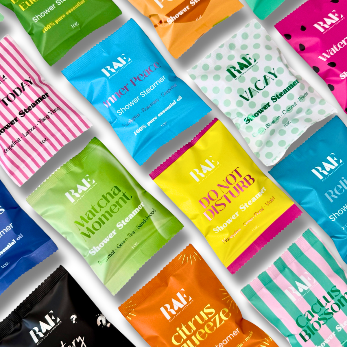 Single Shower Steamer - Aromatherapy - Wholesale Spa Tablets: Reset