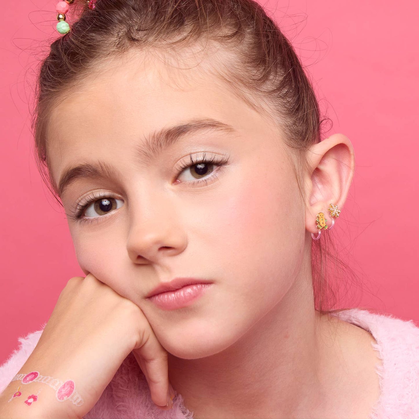 CLIP ON Earrings | Snowflake Magic | Stocking Stuffer