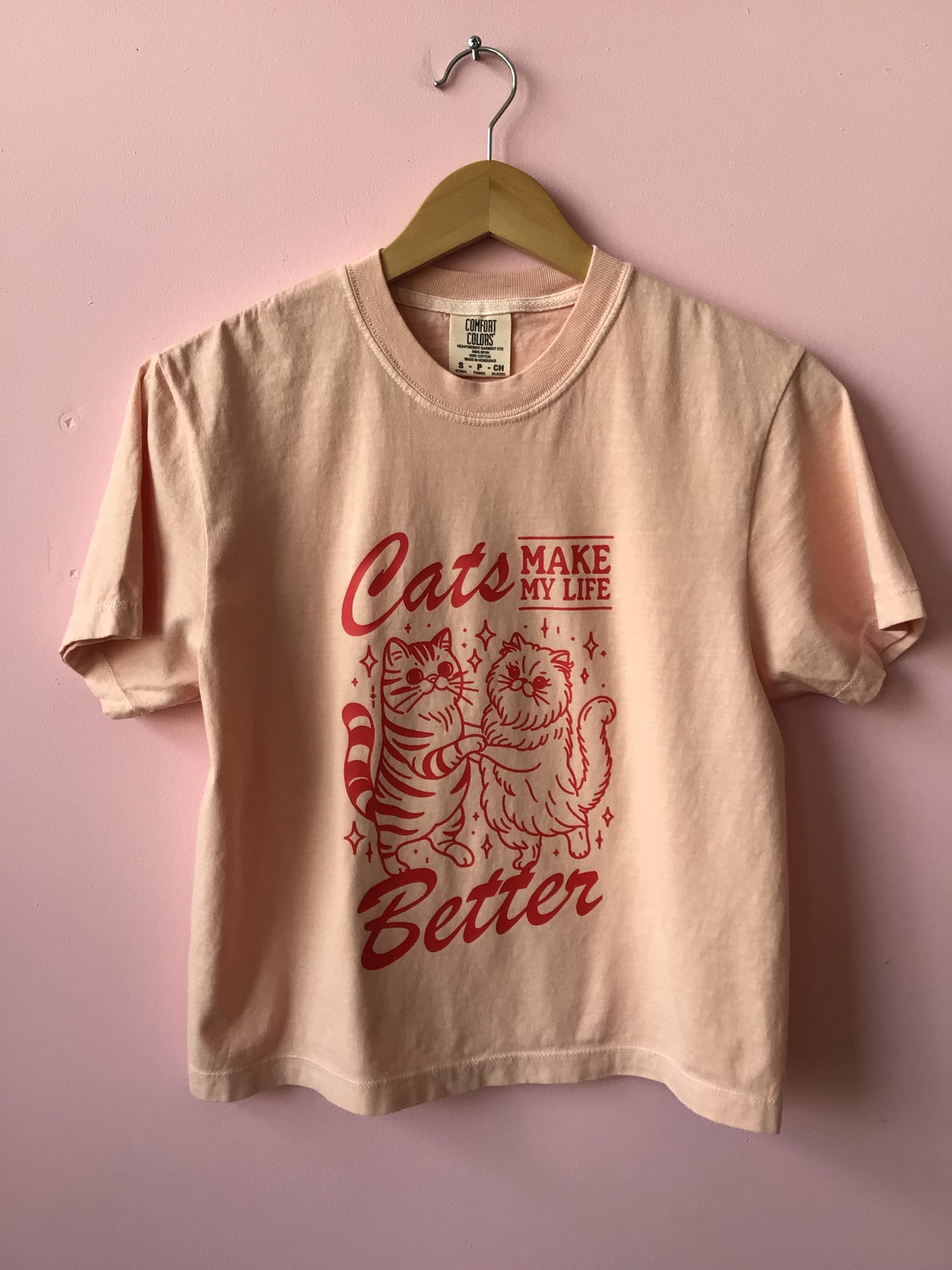 Cats Make My Life Better Shirt