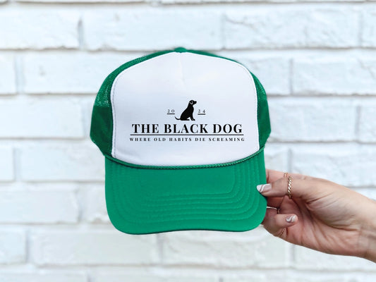 "The Black Dog" Trucker Hat