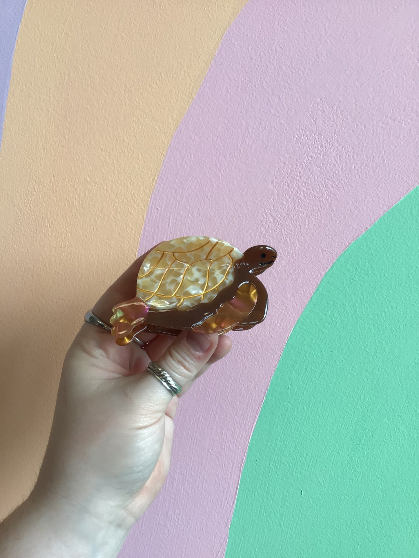 Sea Turtle Hair Claw