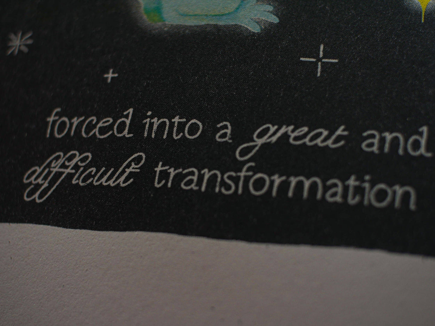A Great and Difficult Transformation