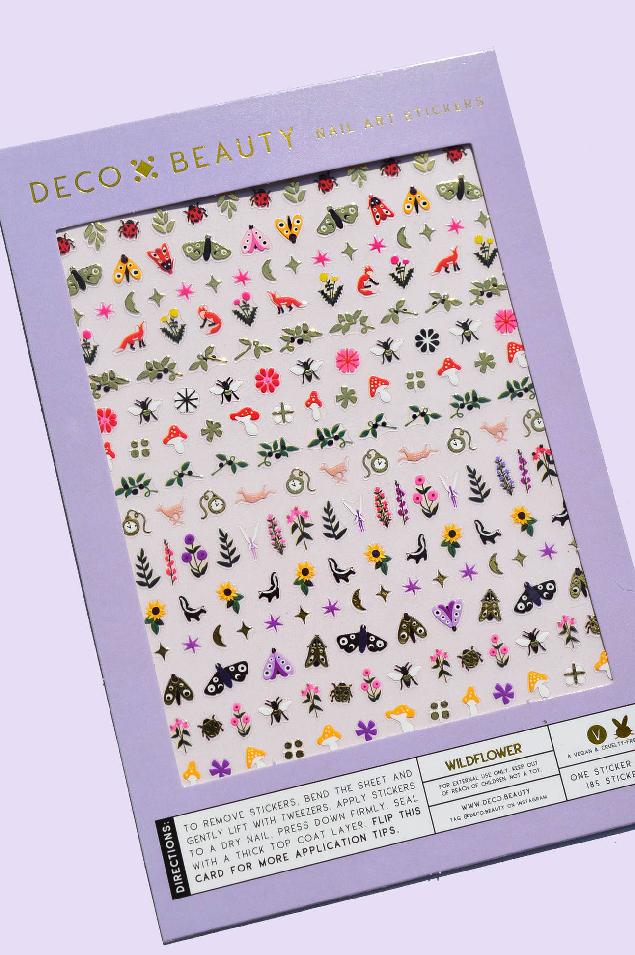 Nail Art Stickers - WILDFLOWER
