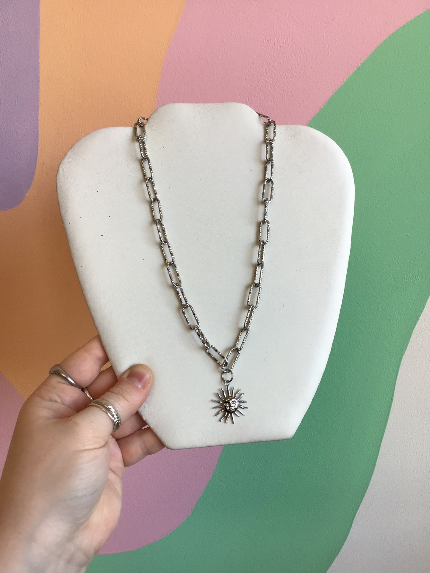 Single Charm Titanium Necklaces