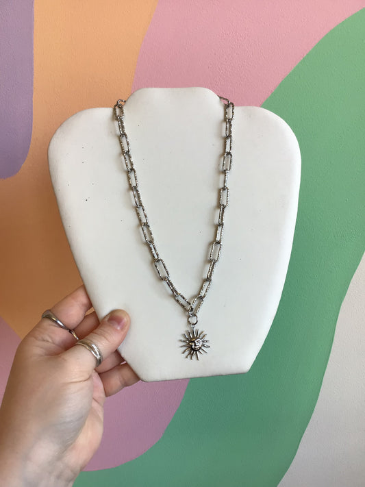 Single Charm Titanium Necklaces