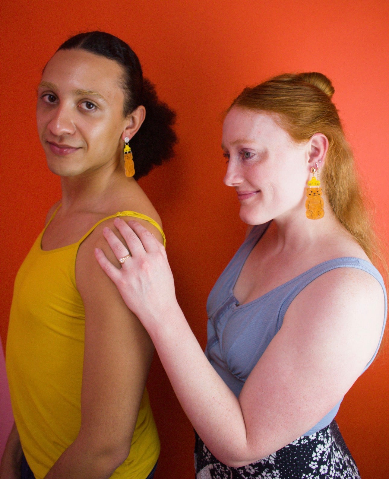 Honey Bear Earrings