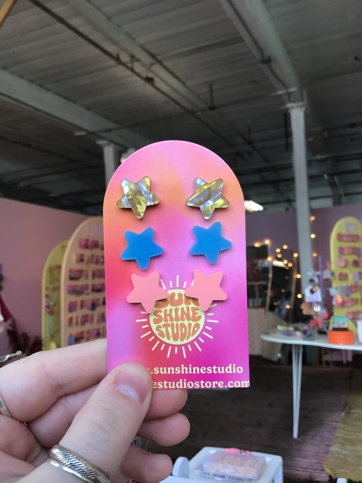 Colorful Printed Stud Pack
