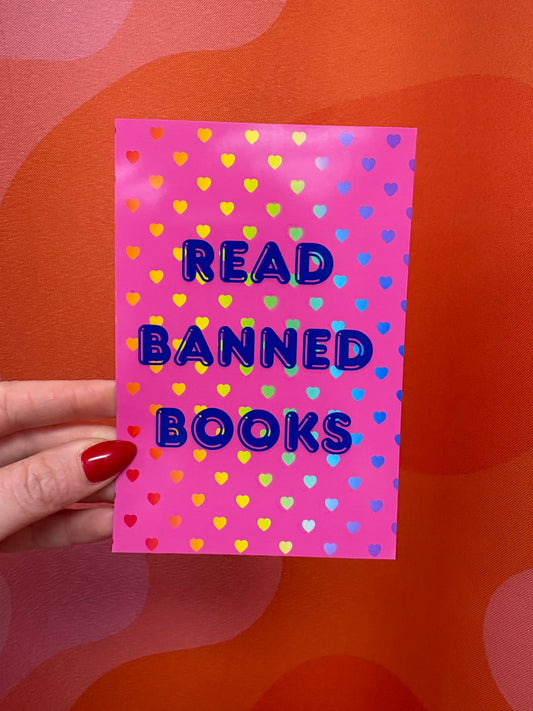 Read Banned Books Post Card