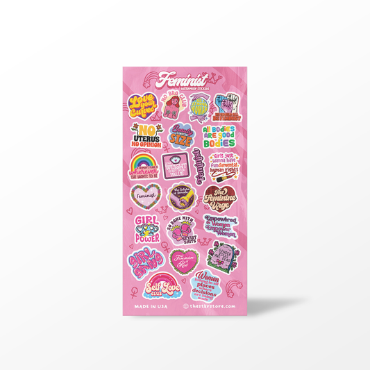 Feminist Sticker Sheets (S18)