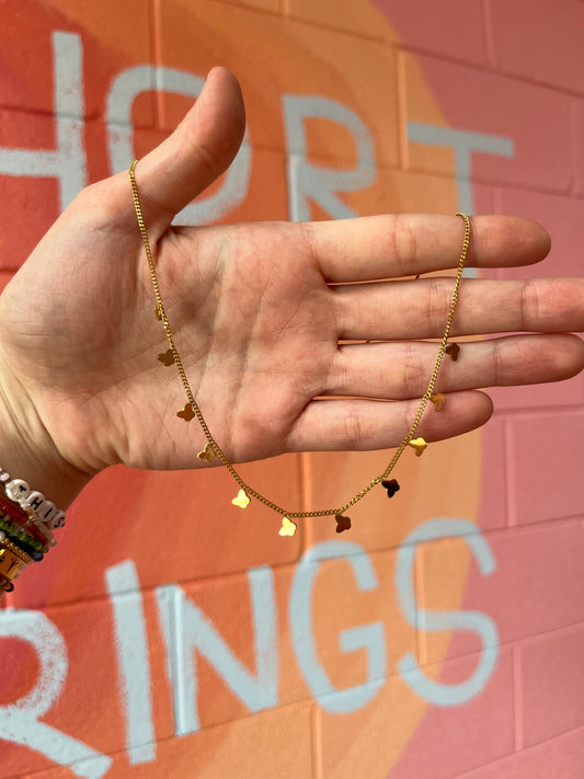 Dainty Butterfly Necklace