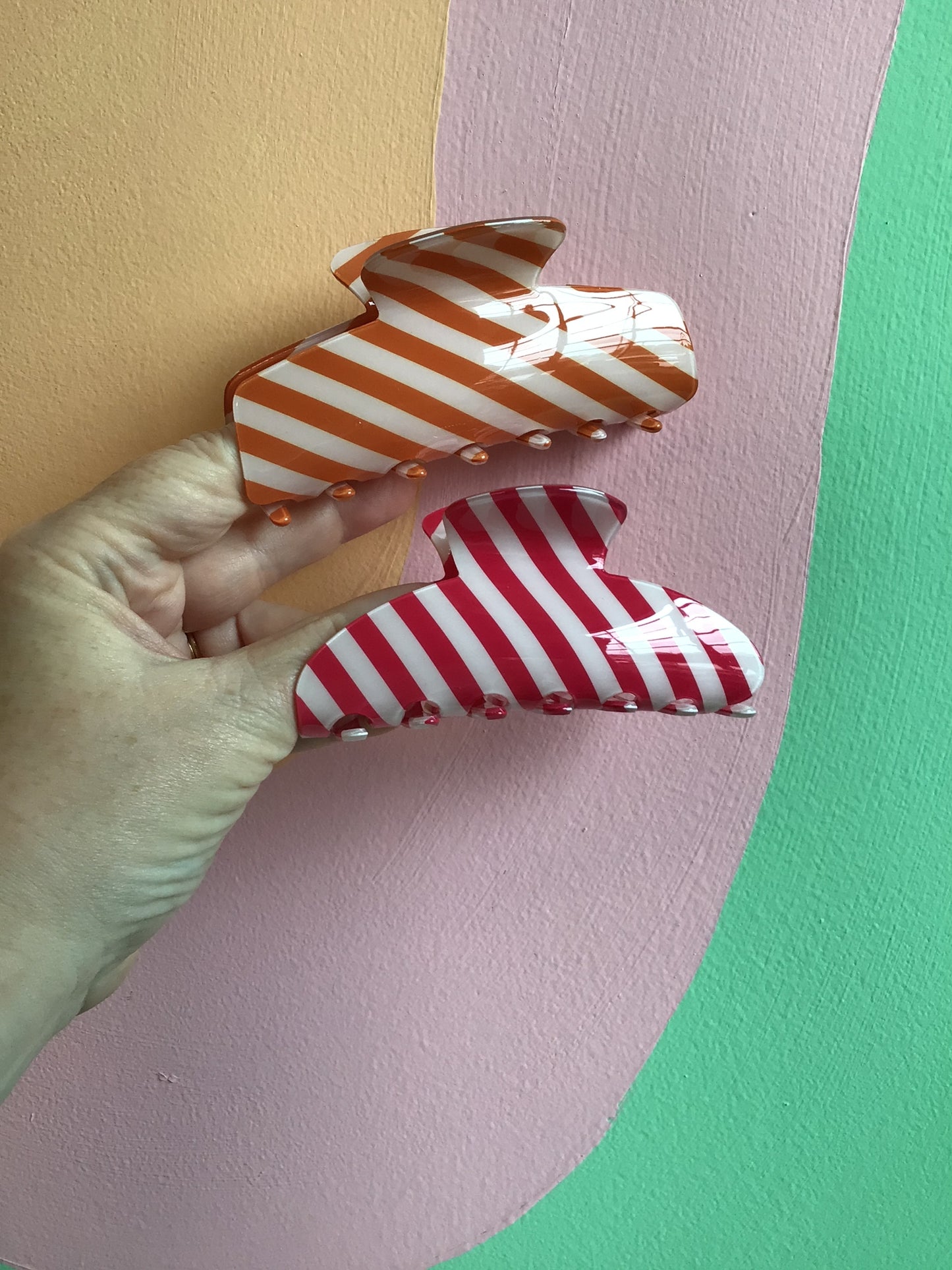 Striped Hair Claws
