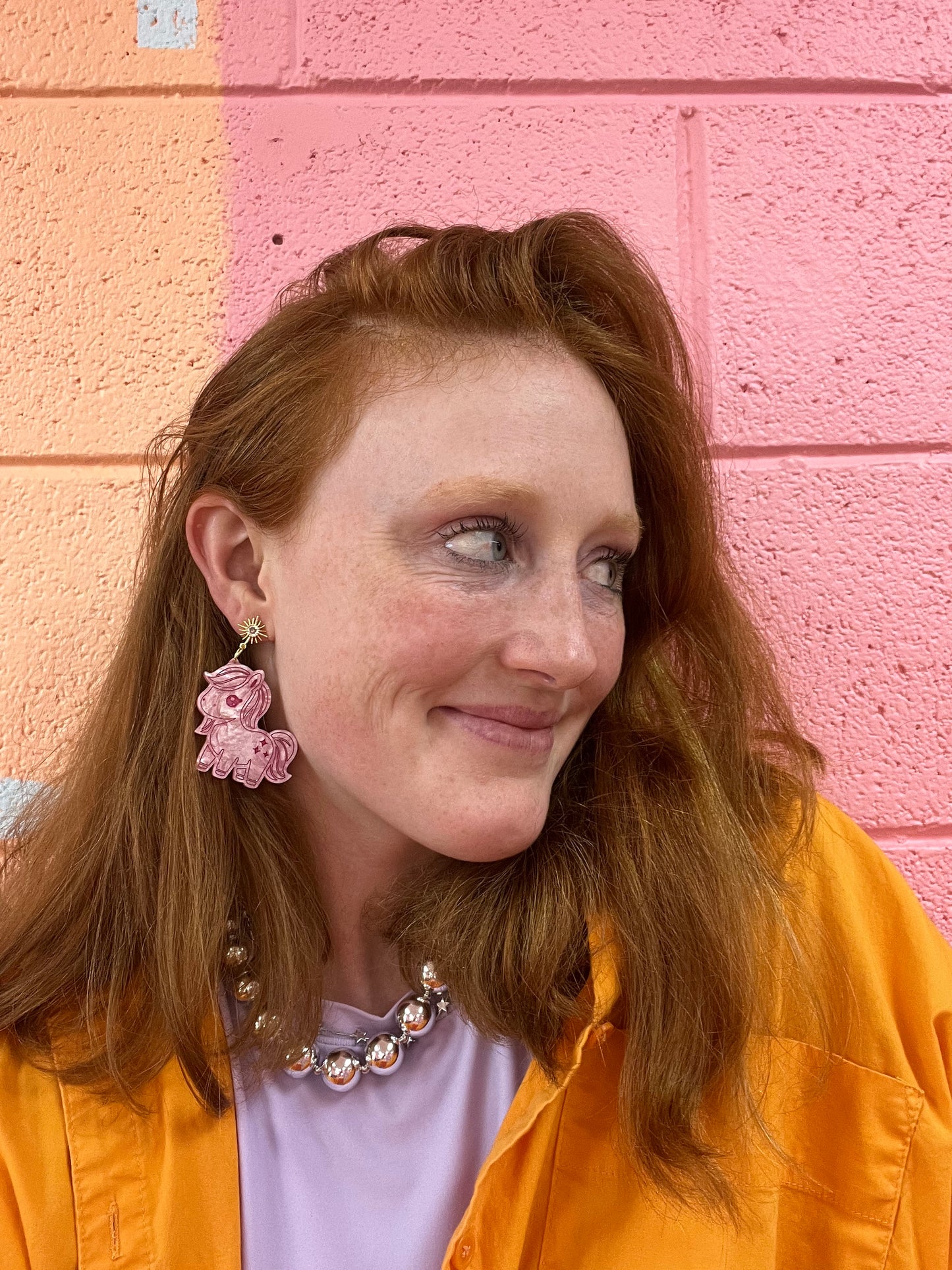 Pink Pony Chappell Roan Earrings