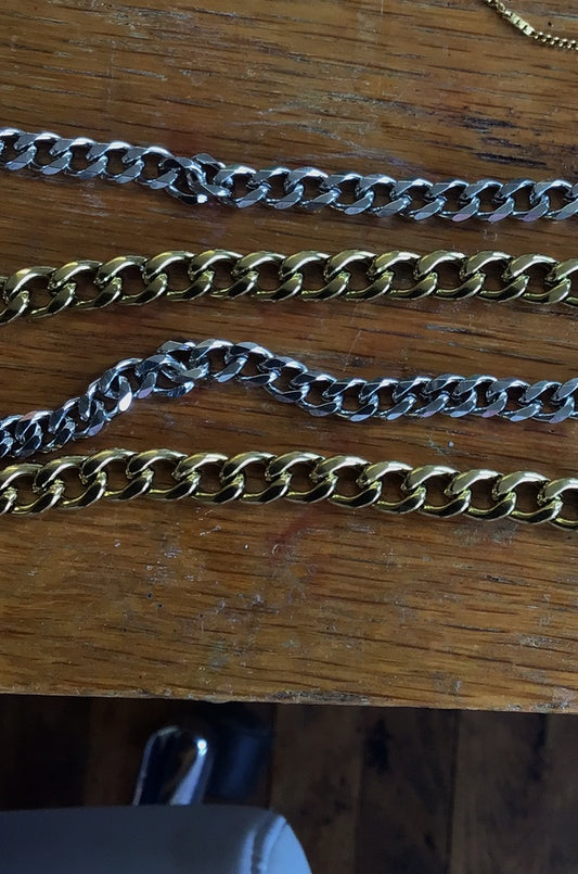 Cozy Thick Titanium Chain