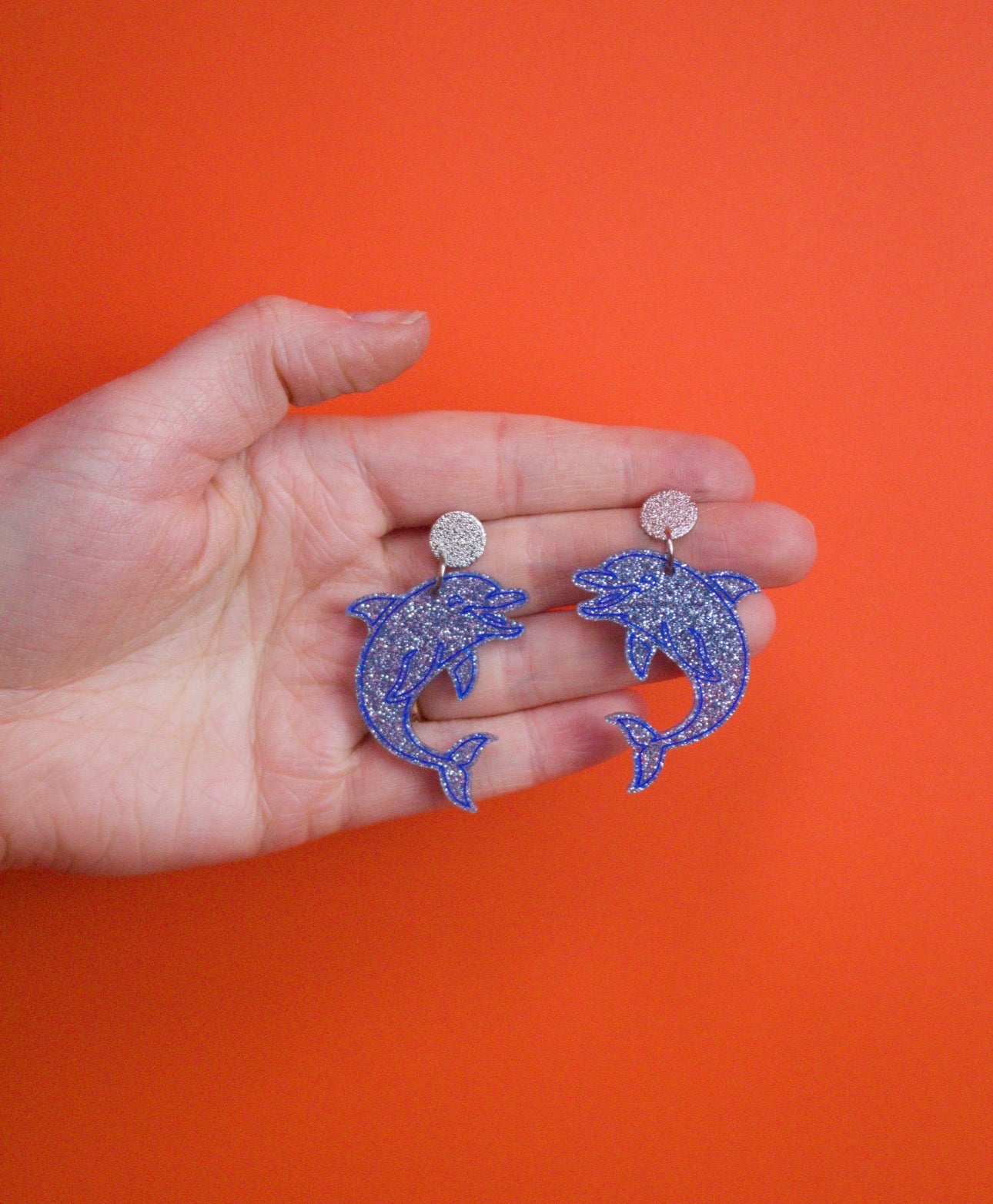 Jumping Dolphin Earrings