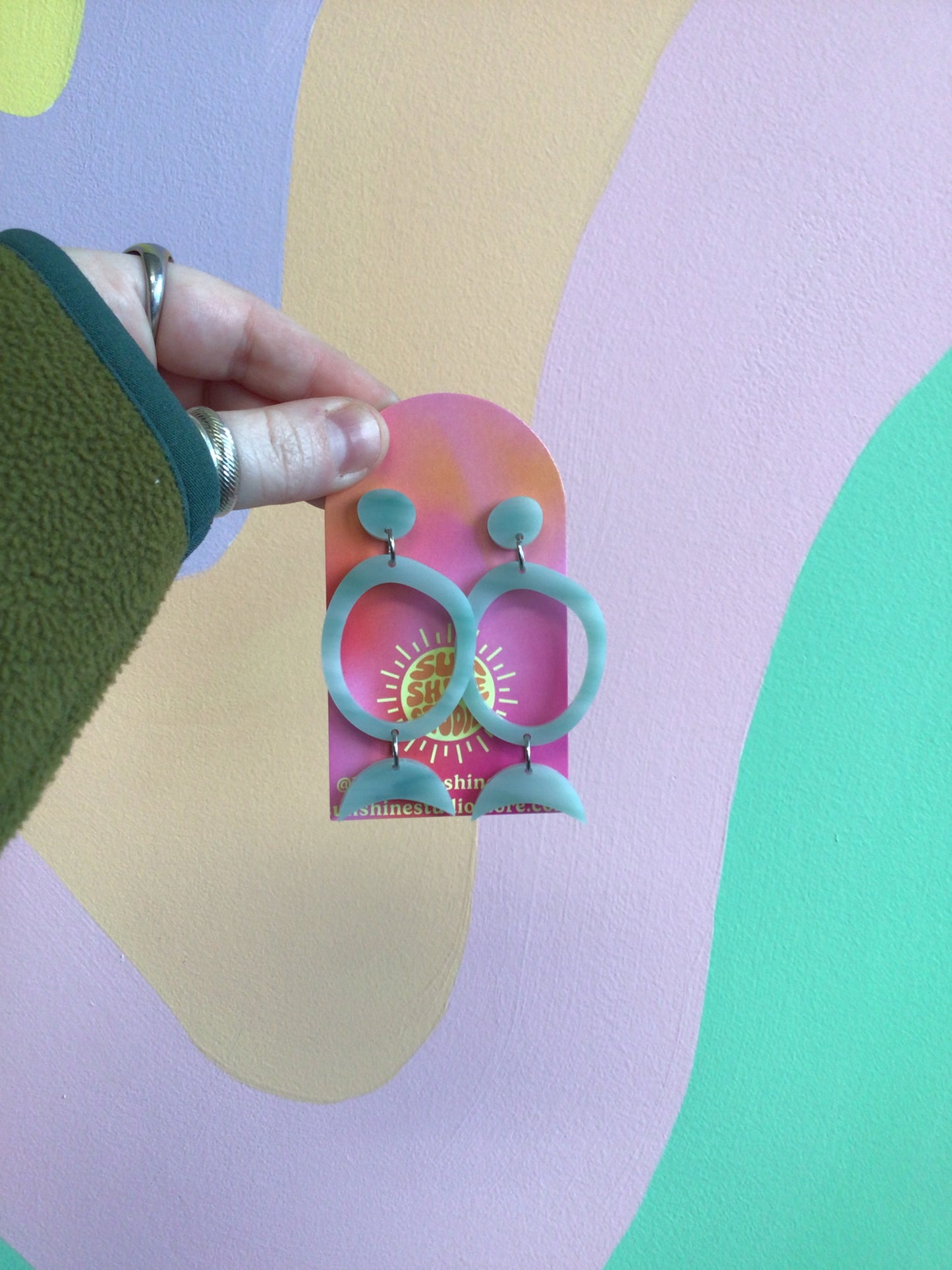 Phases Statement Earrings