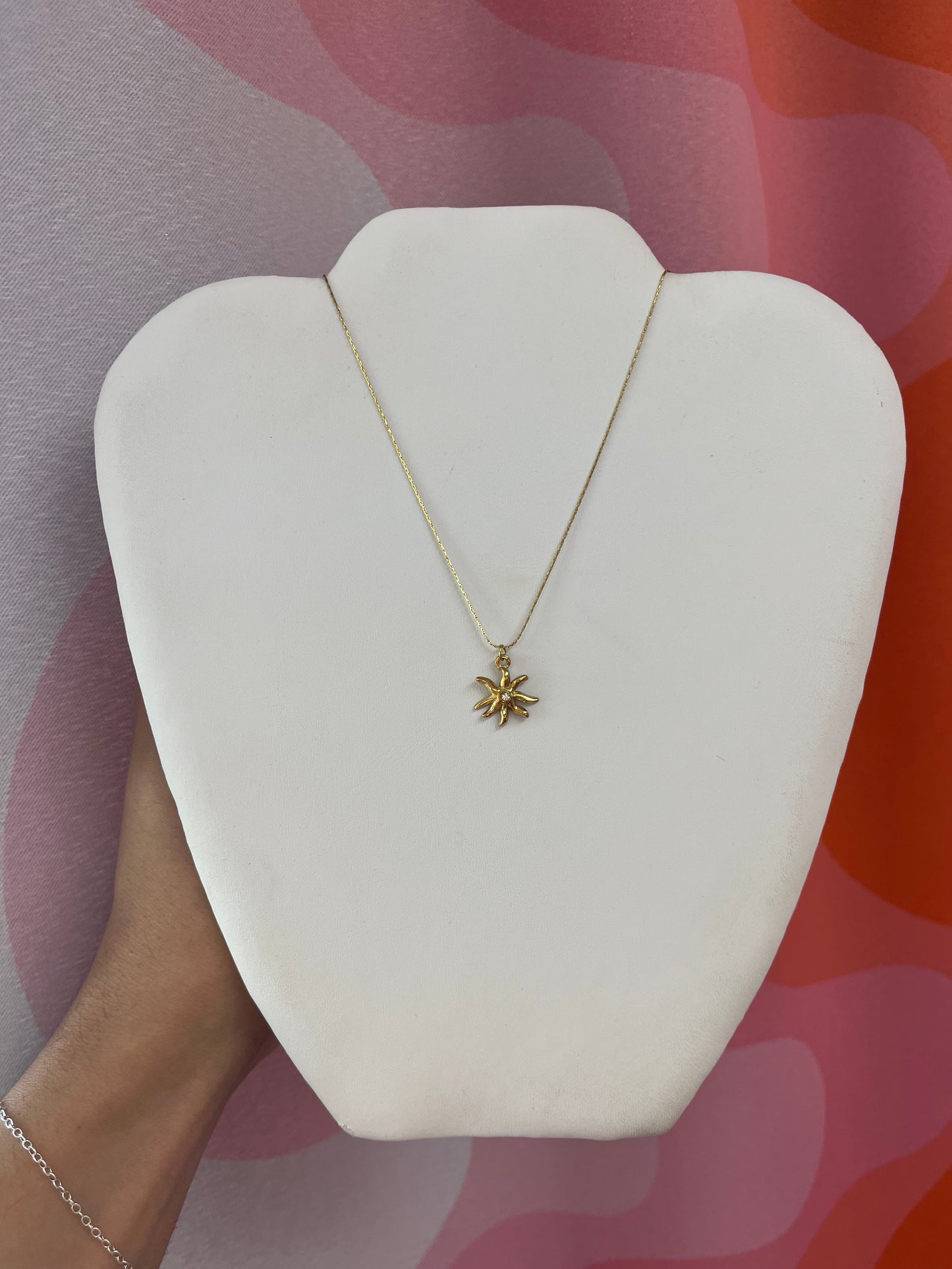 Shining Sun Gem Necklace