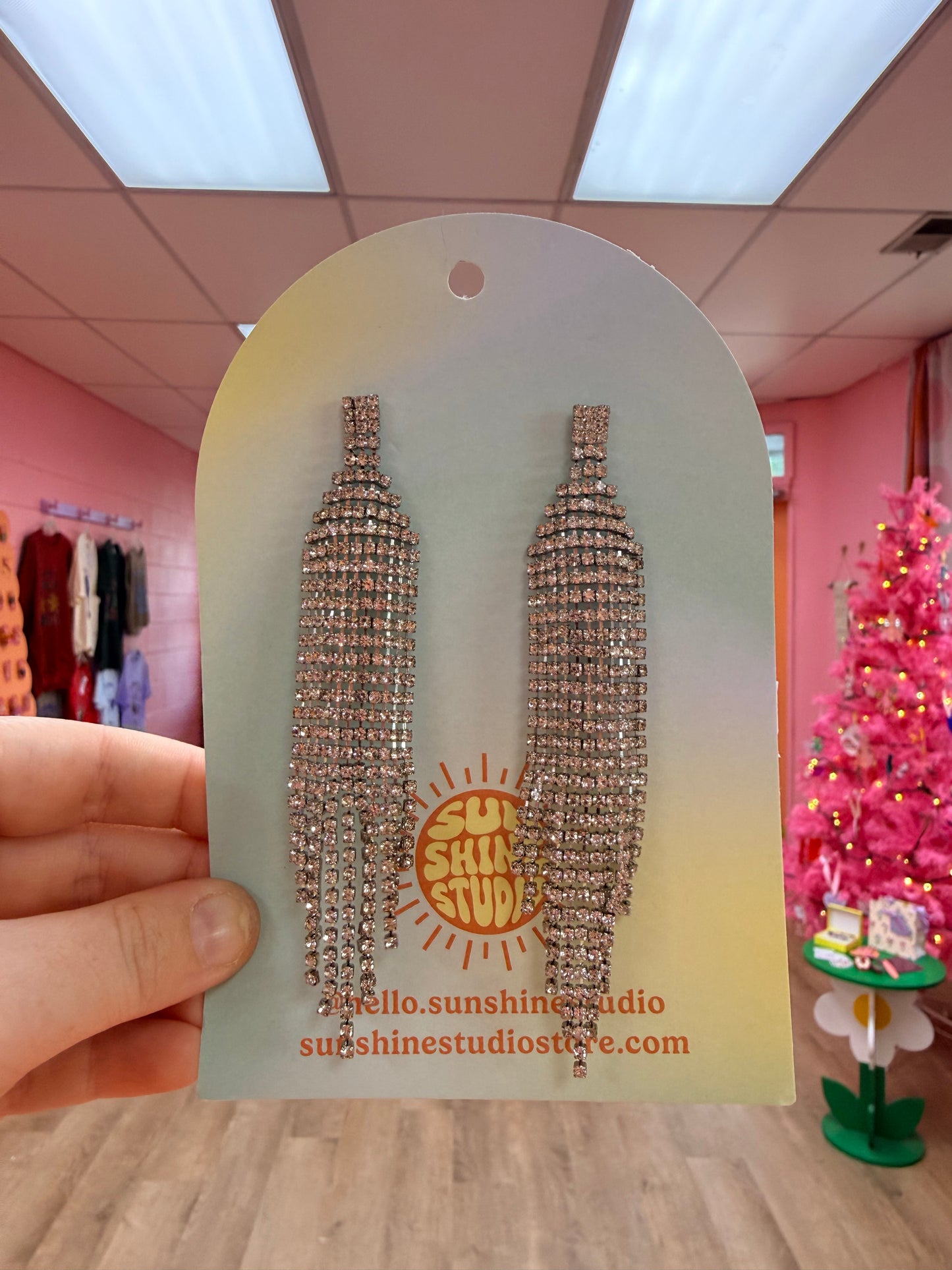 Sparkle Statement Earrings