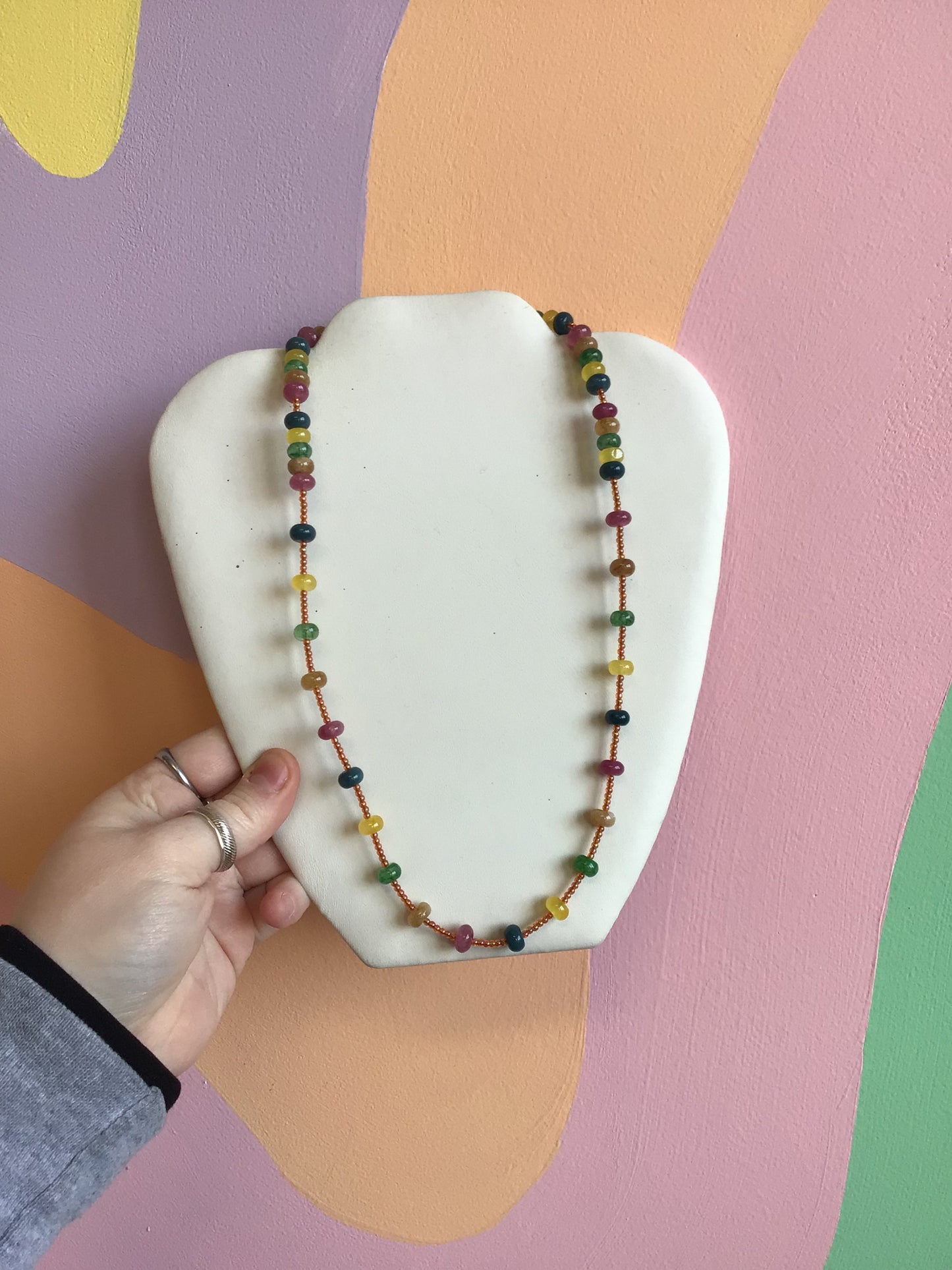 Intricate Glass Beaded Necklaces