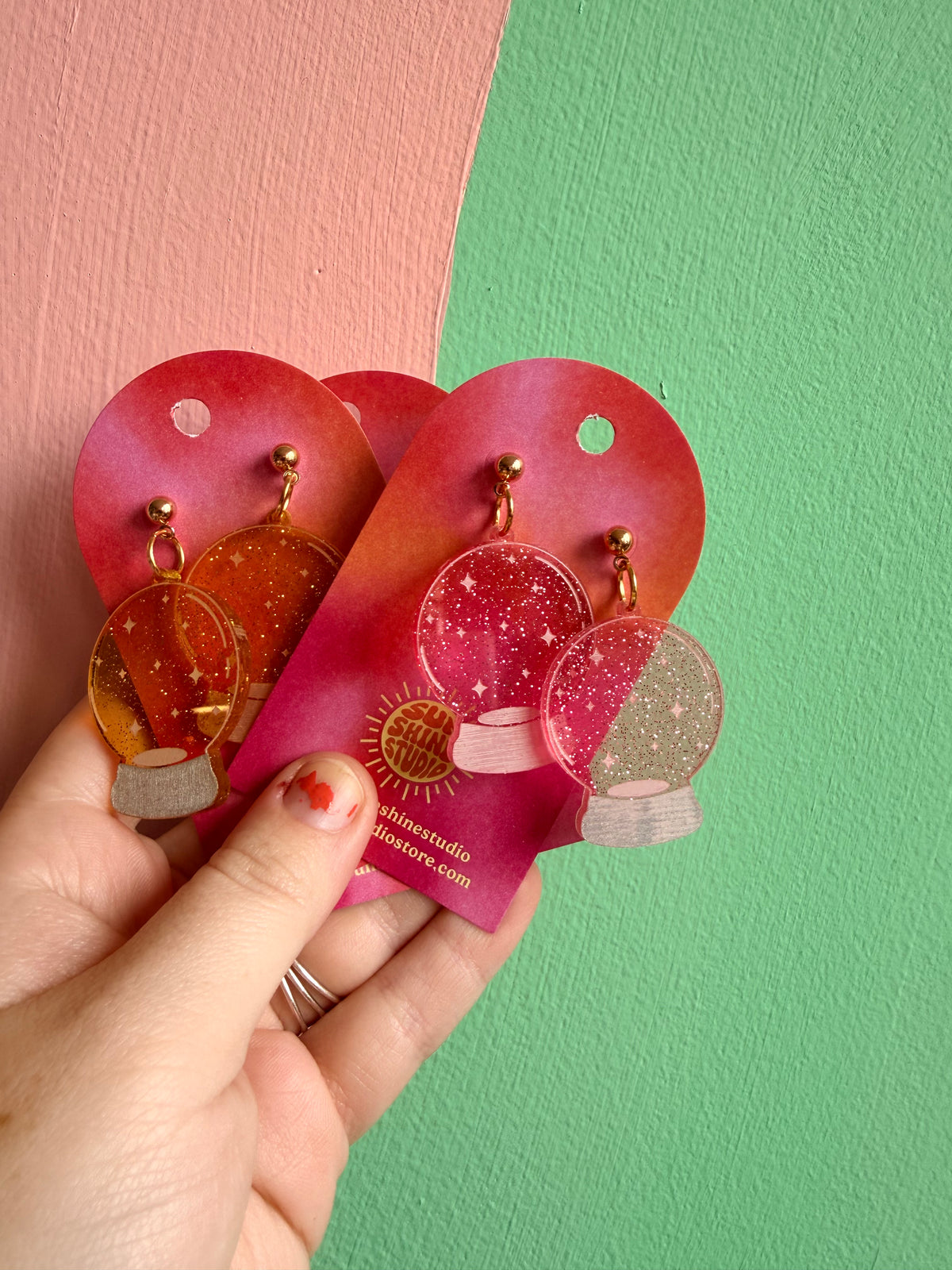 Bright Fortune Teller Earrings