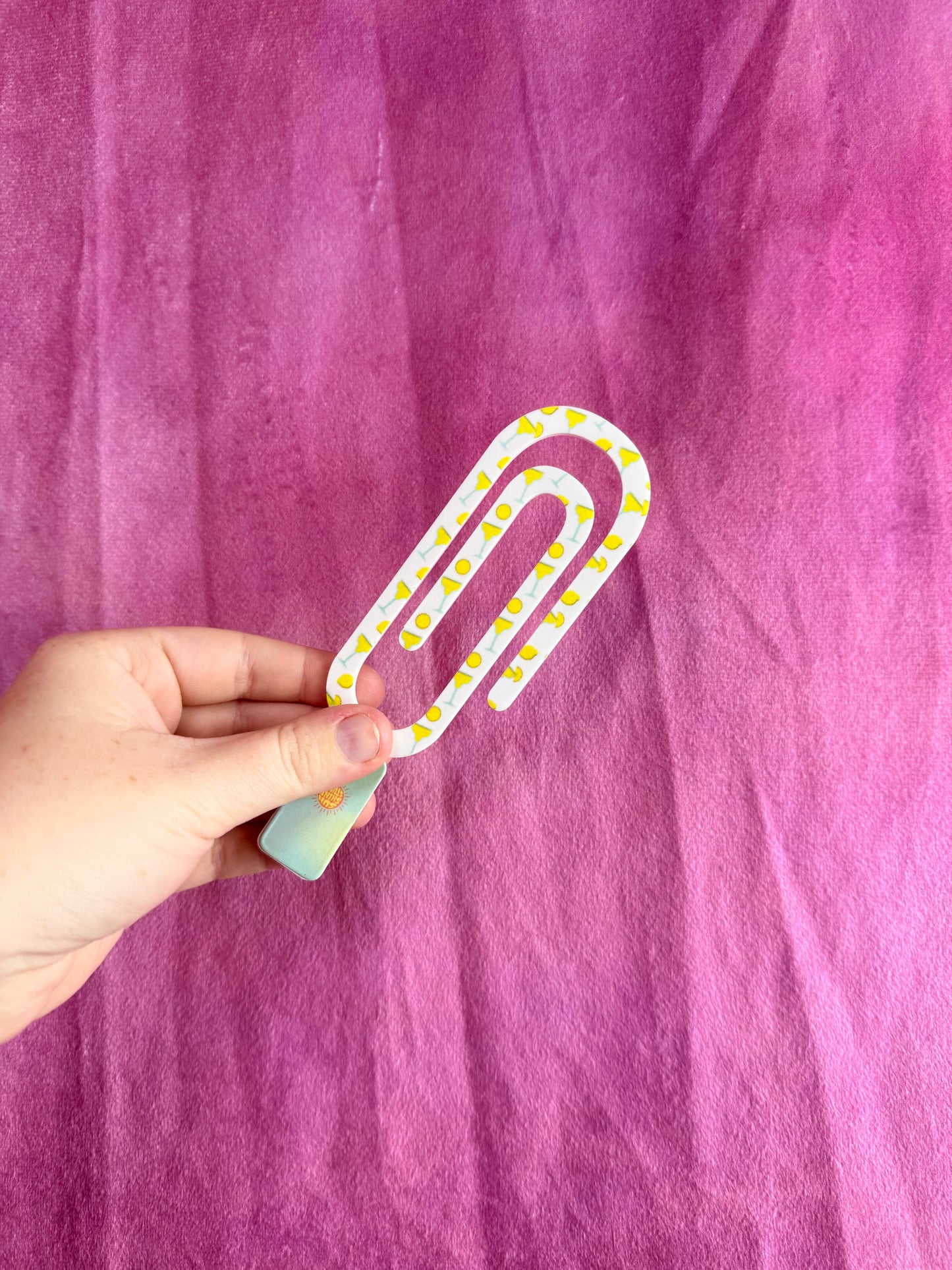 Colorful Jumbo Paperclips