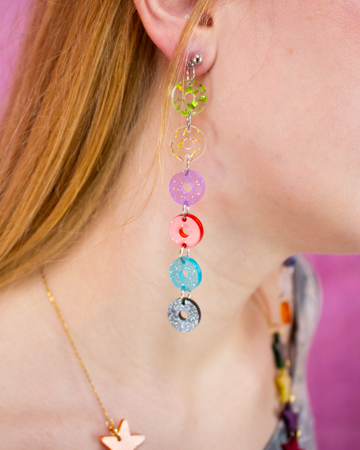 12 Eras, 12 Colors - Taylor Swift Dangle Earrings