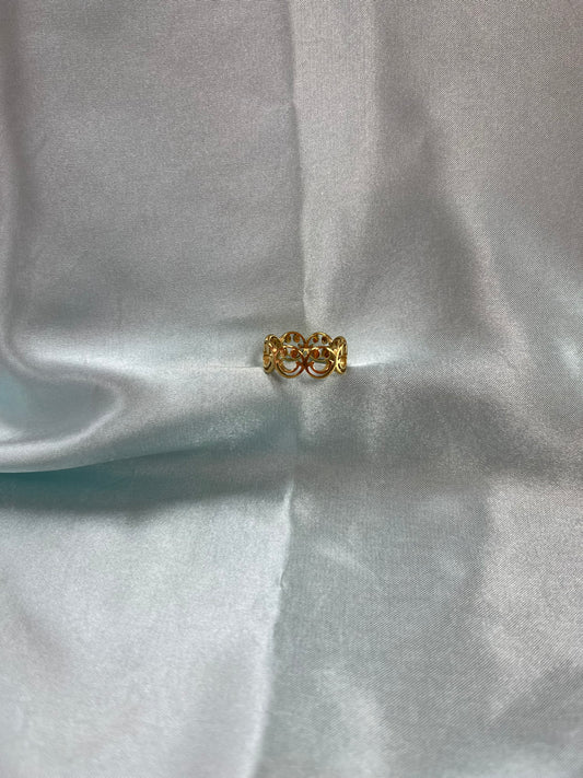 Super Smiley Titanium Ring