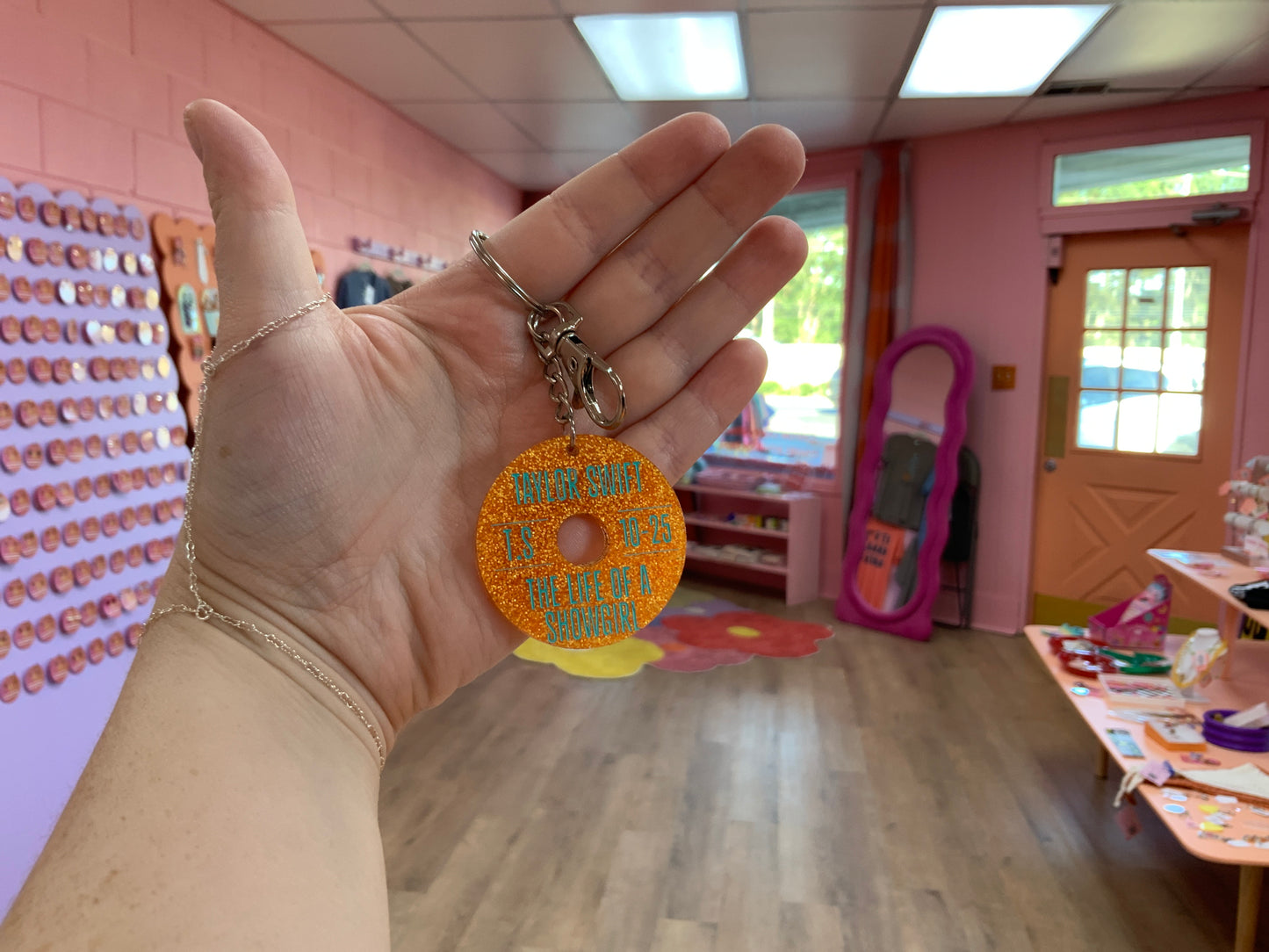 Taylor Swift Album Keychains