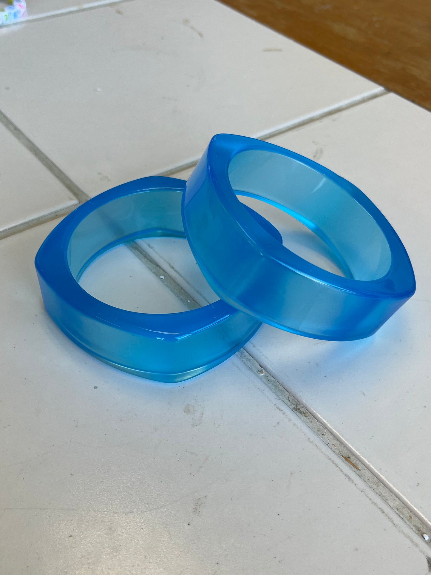Transparent Acrylic Bangles