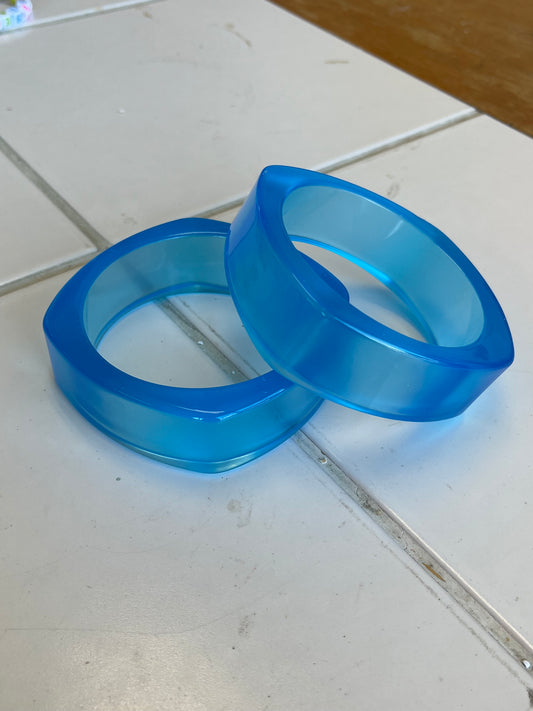 Transparent Acrylic Bangles