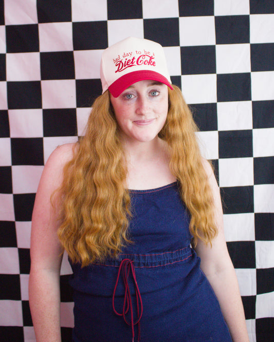 "bad day to be a Diet Coke" Embroidered Hat