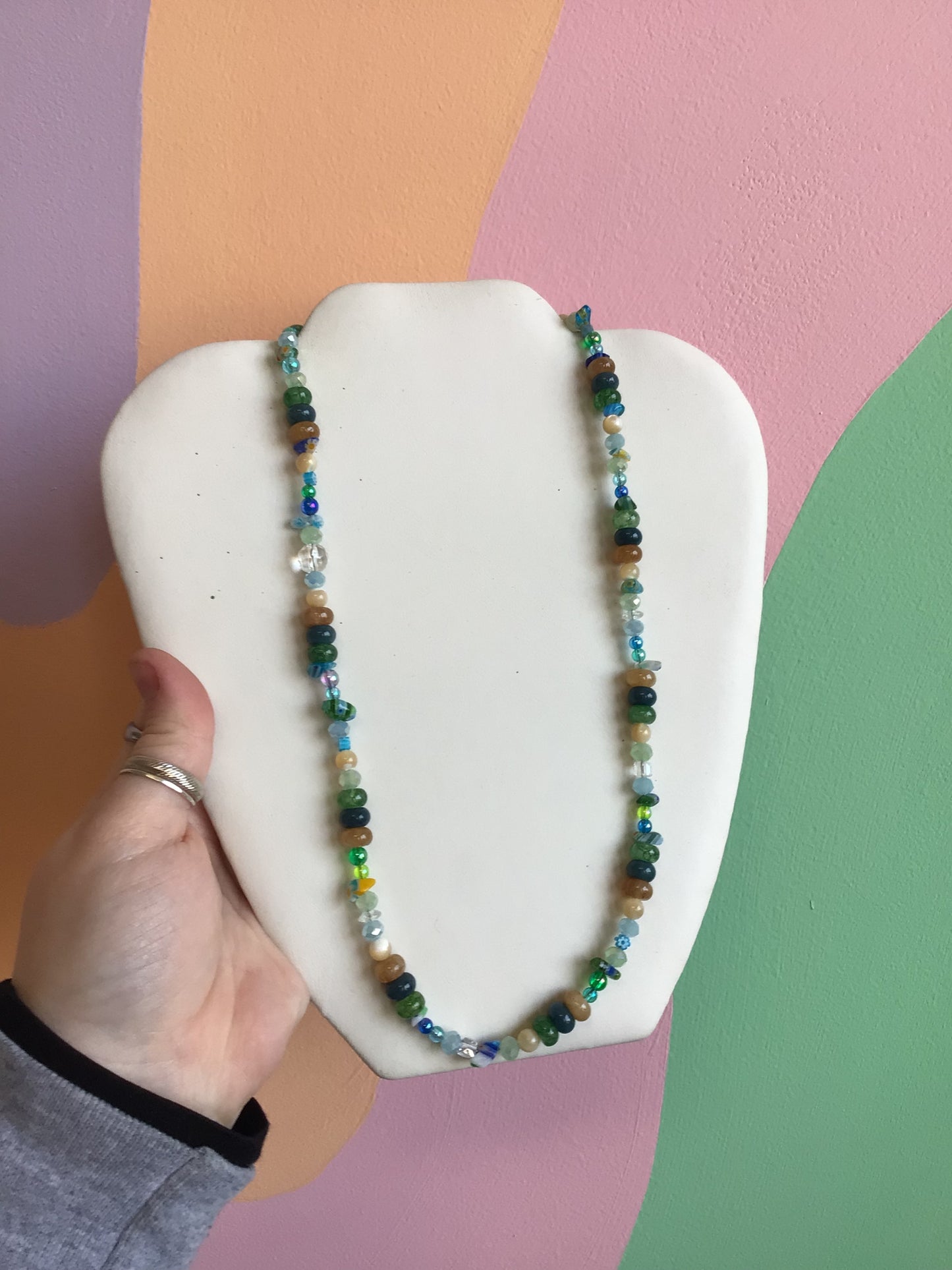Intricate Glass Beaded Necklaces