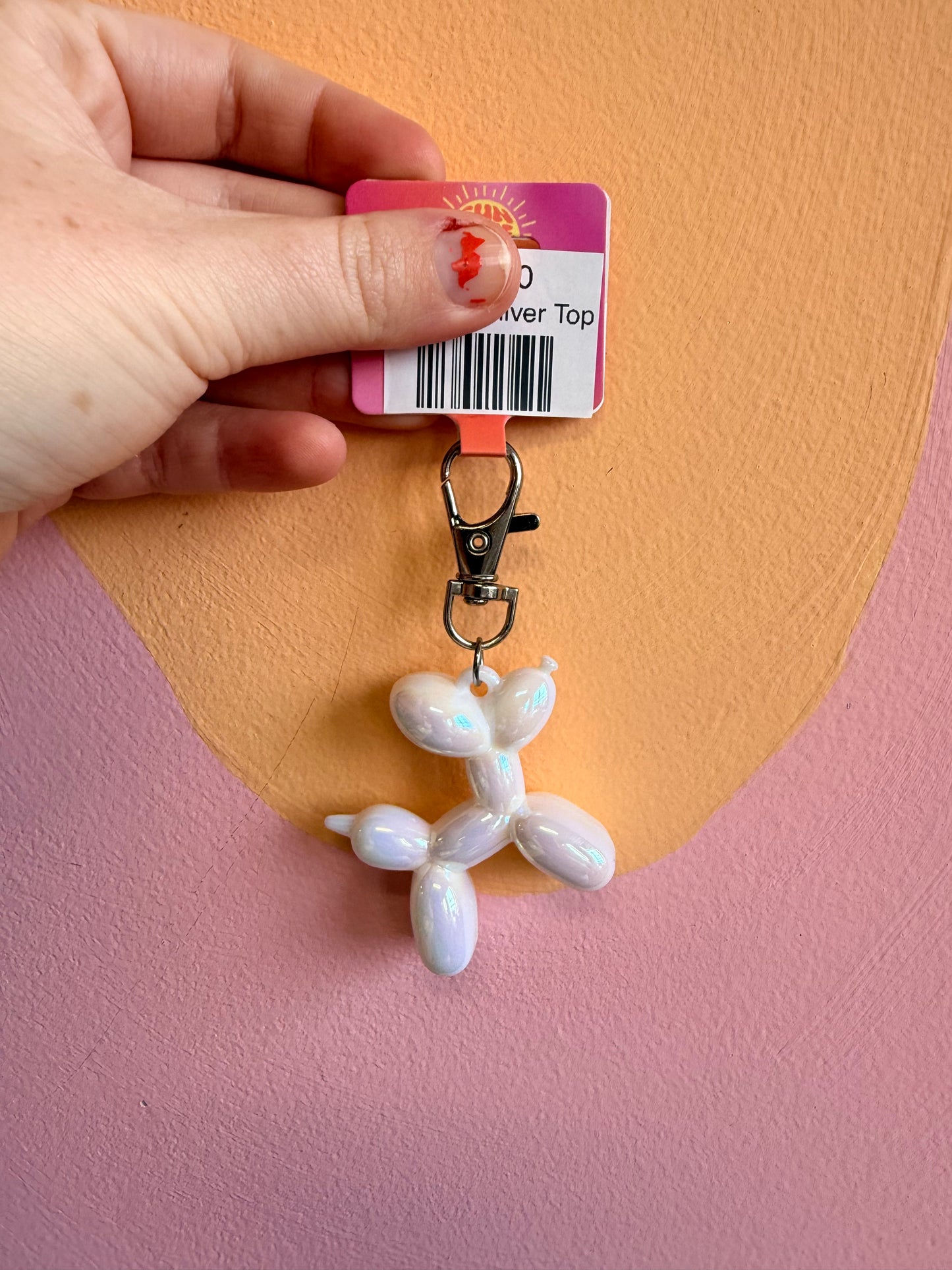 Balloon Animal Statement Keychain