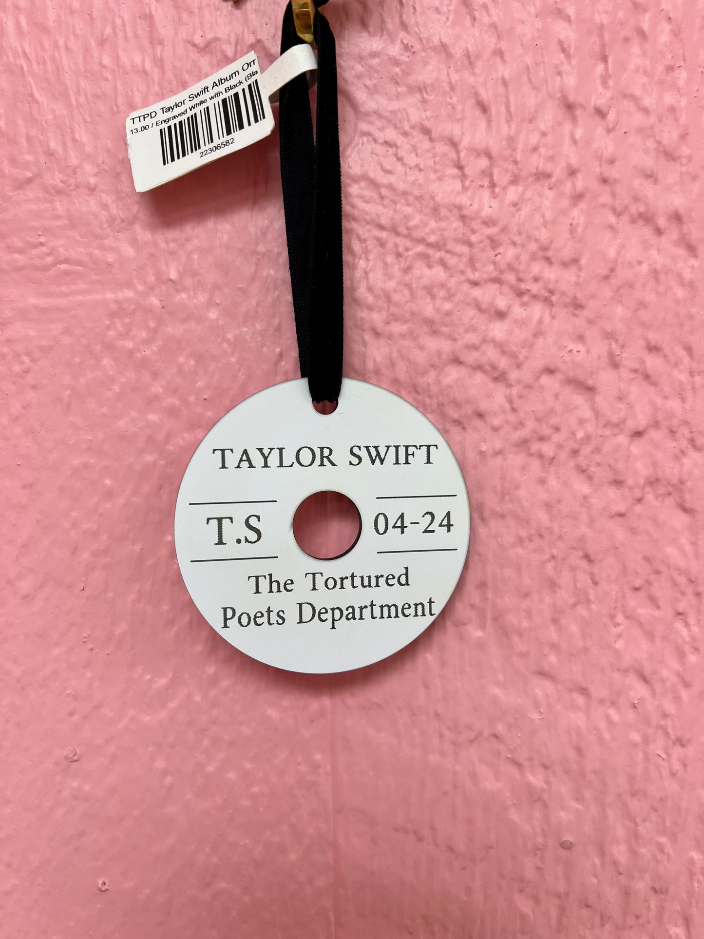 TTPD Taylor Swift Album Ornament