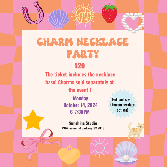 October 14 Charm Necklace Party