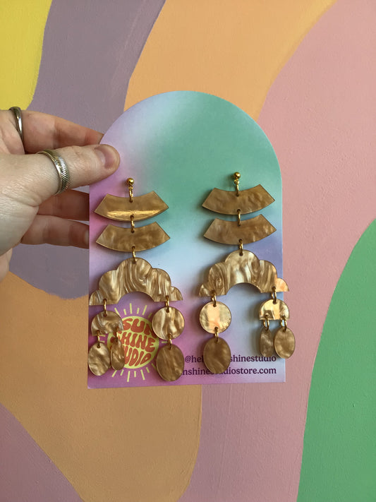 Champagne Tower Earrings