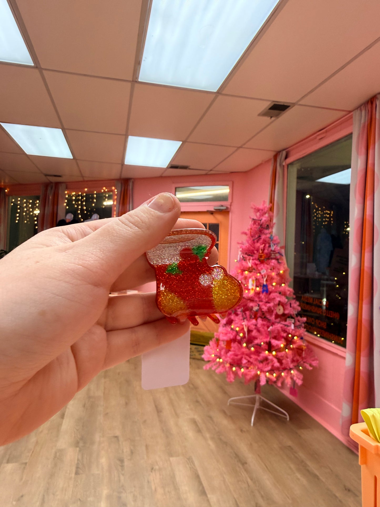 Little Holiday Hair Claws