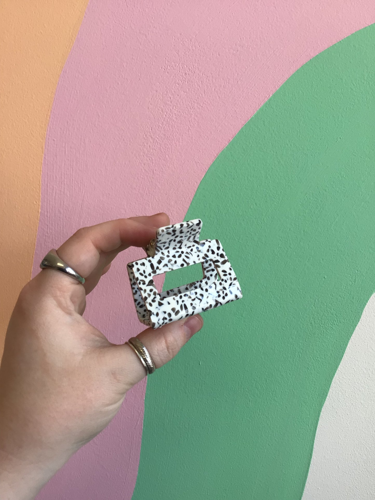 Mini Rectangle Hair Claws