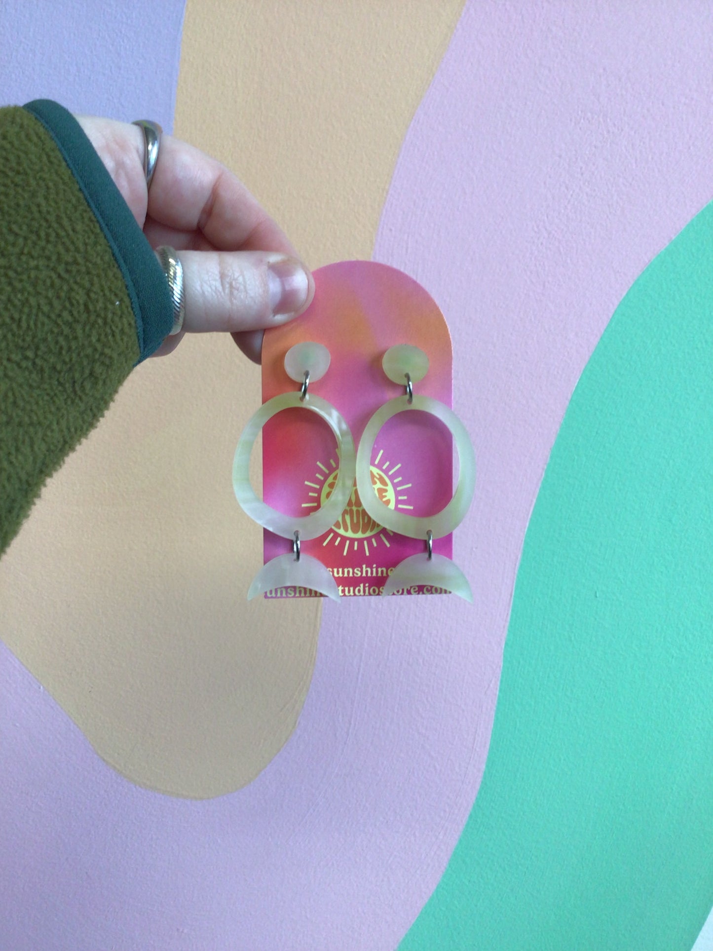 Phases Statement Earrings