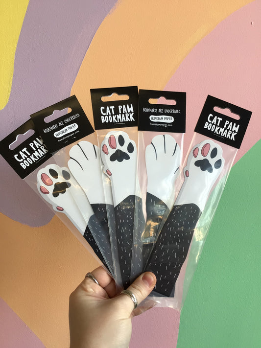 Cat Paw Bookmark