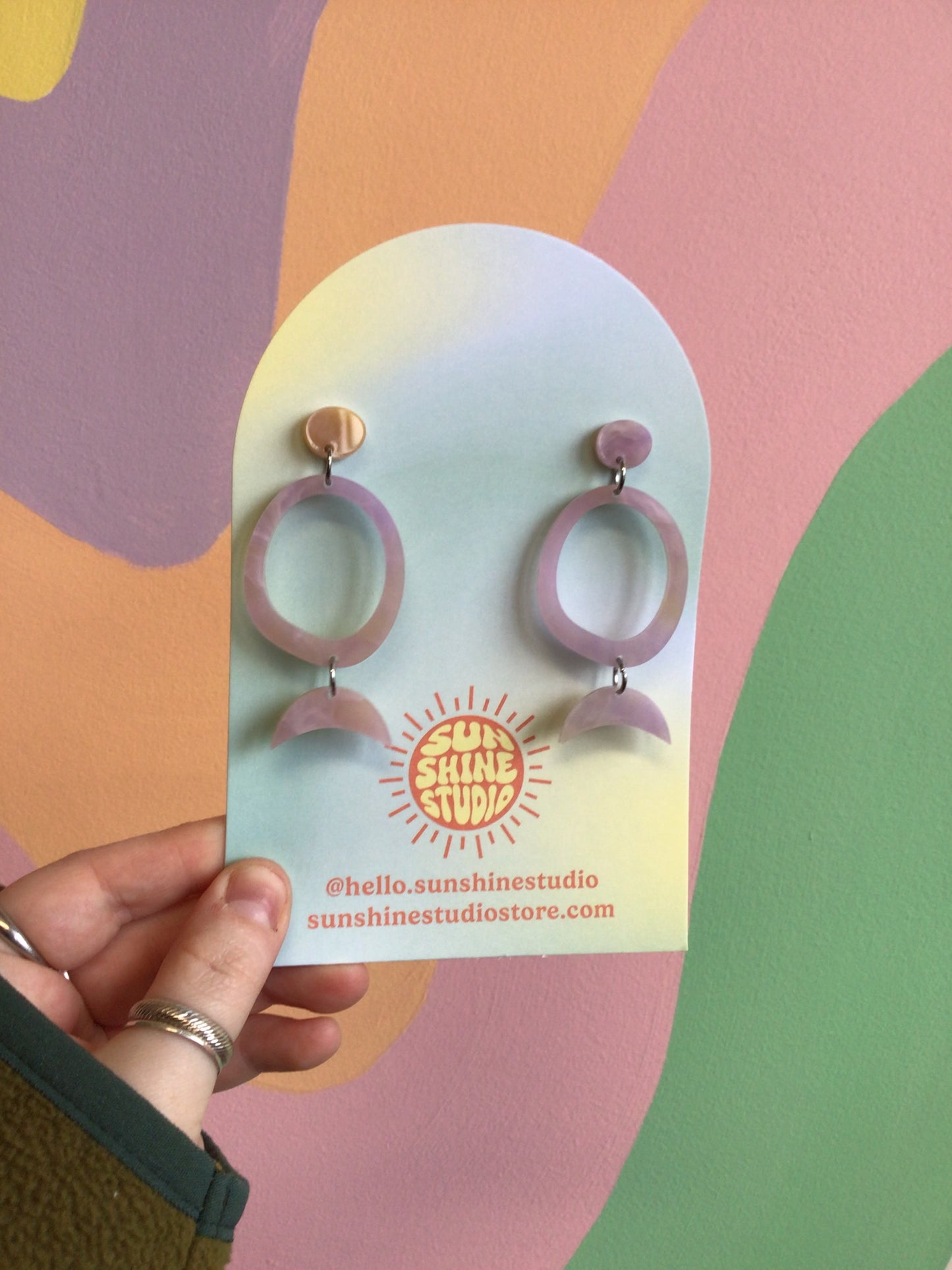 Phases Statement Earrings