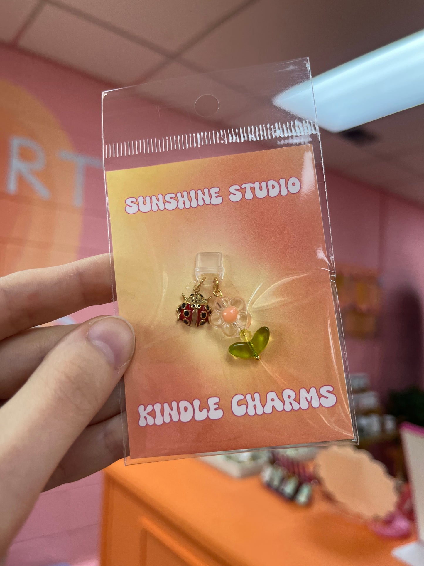 Buggy Kindle Charm