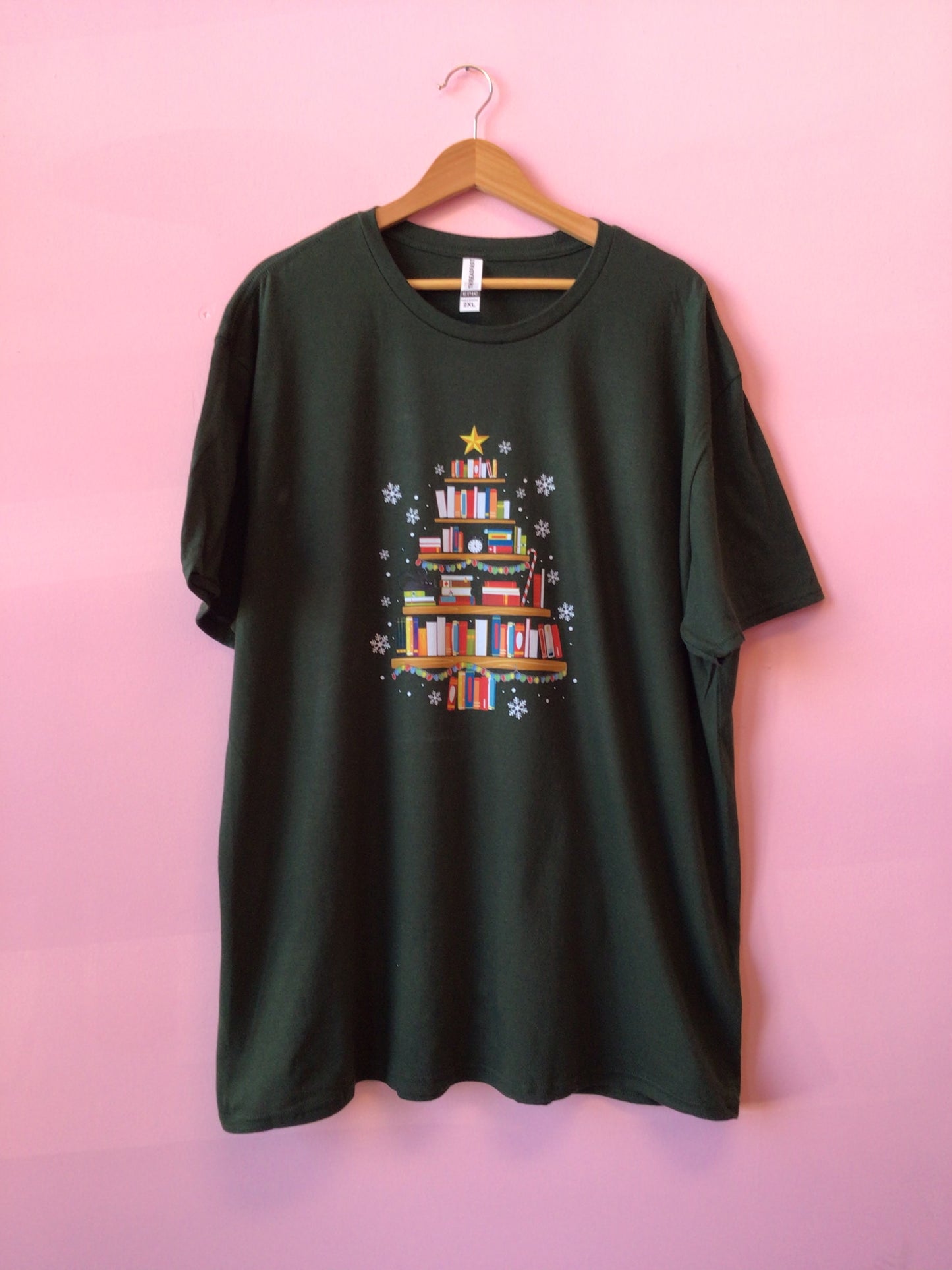 Christmas Book Tree Shirt