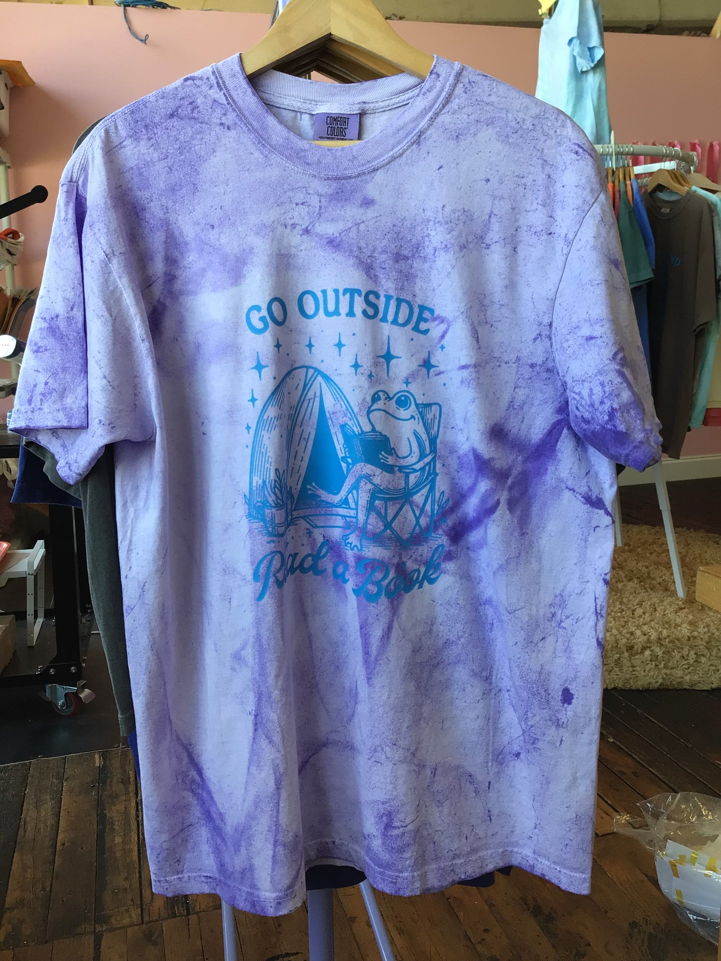 “Go Outside, Read A Book” Shirt
