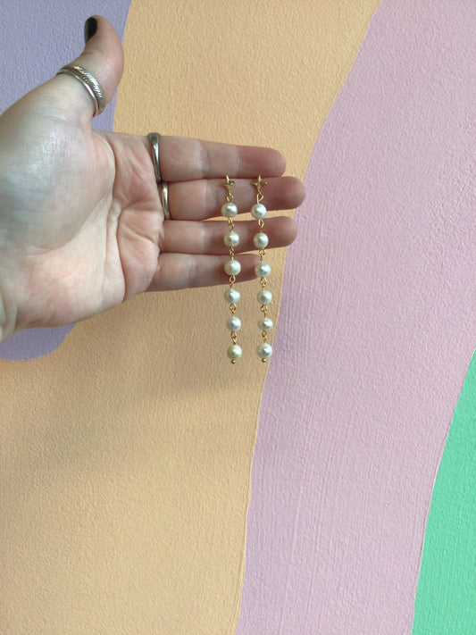 Something New Pearl Earrings