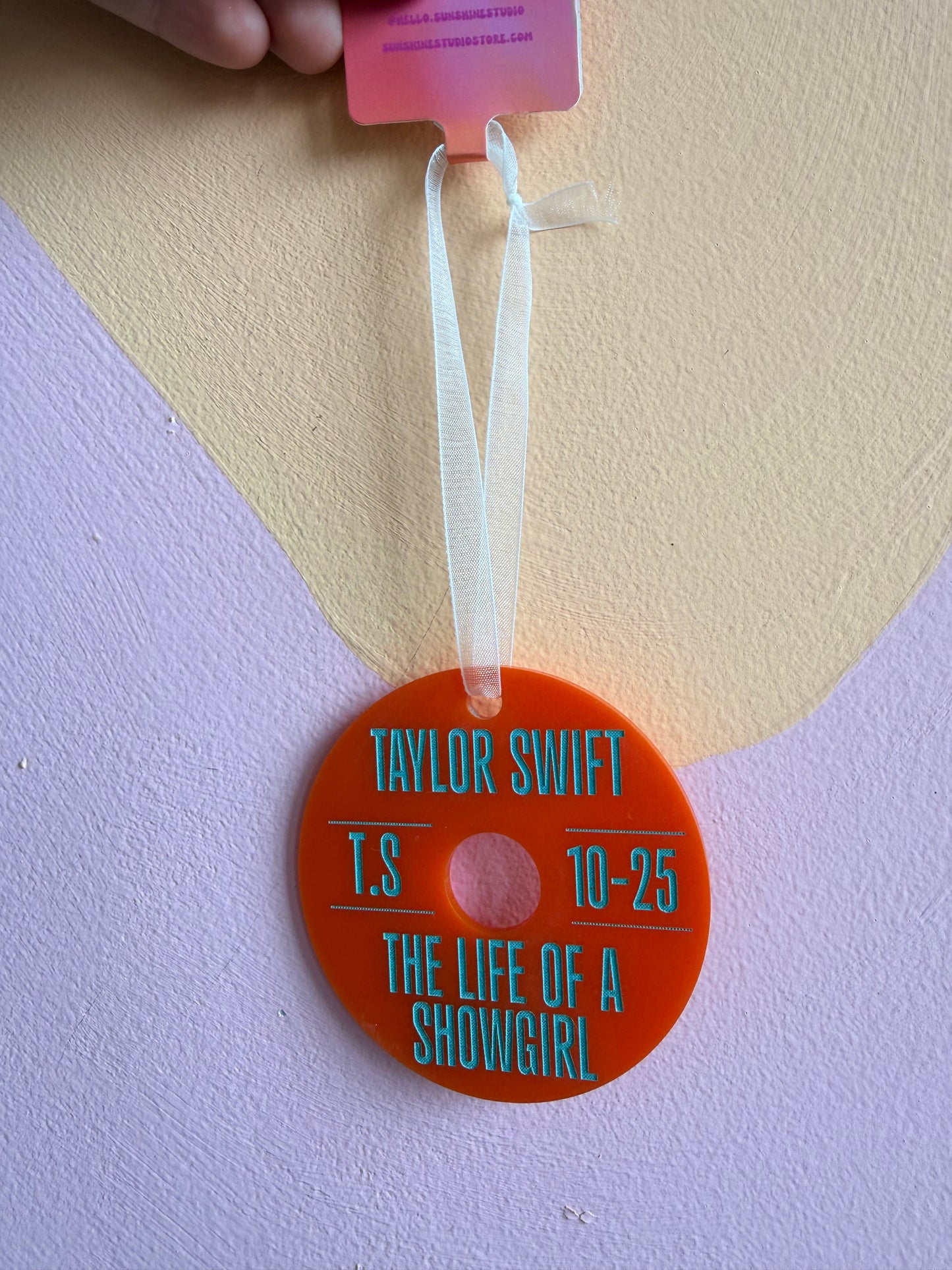 The Life of A Showgirl Album Ornament