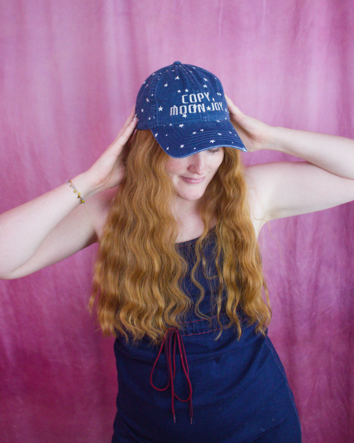 Copy, Moon Joy Embroidered Hat