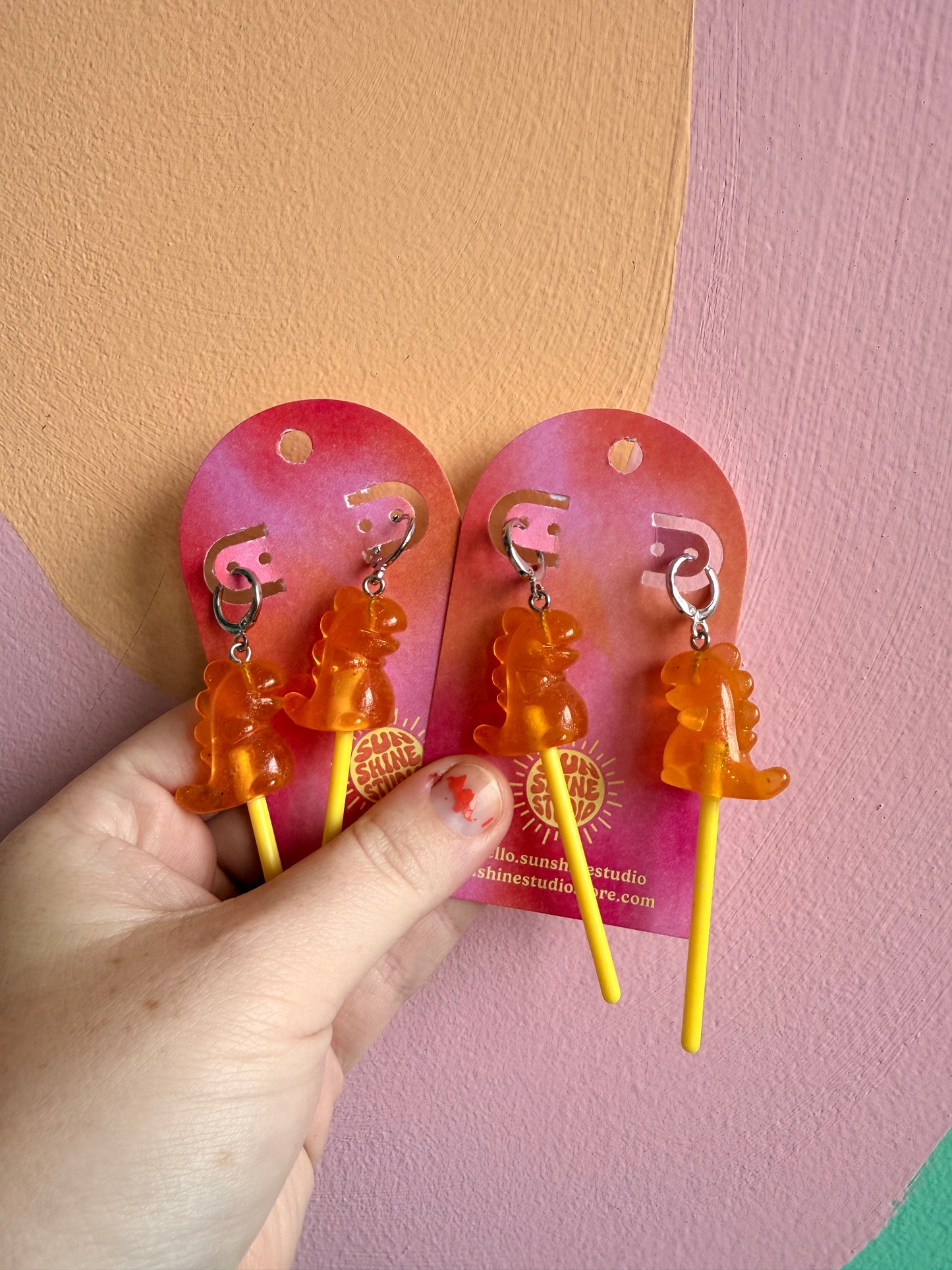 Dino Lolli Dangle Earrings